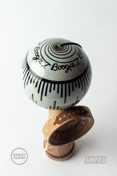 Boogie T Silver - Signature Mod V3 - AMPED Kendama