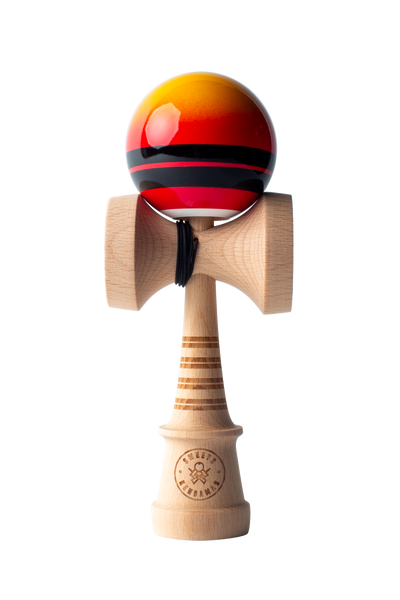 Double Stripe Fade - Red - AMPED Kendama