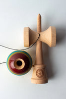 Sweets Kendamas - Triple Stripe - Yellow - LEGEND Shape Kendama