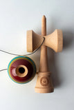 Sweets Kendamas - Triple Stripe - Yellow - LEGEND Shape Kendama