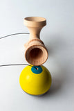 Sweets Kendamas - Triple Stripe - Yellow - LEGEND Shape Kendama